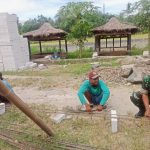 Babinsa Koramil 2304/Anyer, Giat Karbak Perakitan Besi Rumah