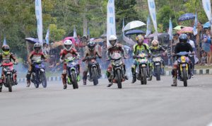 Junjung Besaoh Road Race KNPI Babel Championship 2023 Sukses Tarik Ribuan Penonton ke Basel