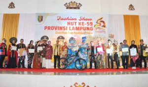 Memeriahkan HUT ke-59 Provinsi Lampung Gelar Lomba Fashion Show Antar Perangkat Daerah 