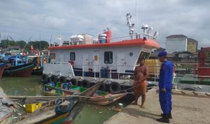 Sat Polair Patroli Dialogis di Sekitar Pesisir Pantai Mentok