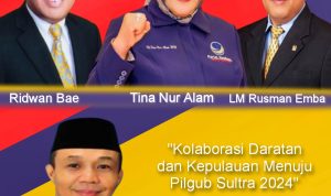 Pilgub Sultra 2024 – Salah Satu Tokoh Politik Sultra, Rajiun Menilai Kolaborasi Daratan dan Kepulauan Menjadi Dasar Kemenangan Di Pilgub Sultra Nanti