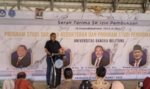 Izin Prodi Sarjana Kedokteran dan Pendidikan Profesi Dokter UBB Diterima, Pj Gubernur Ridwan: Bisa Dongkrak APK Babel