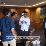 Pj Gubernur Kep Babel Lakukan Audiensi dengan Bank BRI dan Ditjen Perbendaharaan Babel