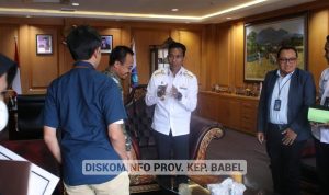 Pj Gubernur Kep Babel Lakukan Audiensi dengan Bank BRI dan Ditjen Perbendaharaan Babel