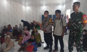 Babinsa Koramil 2304/Anyar, Giat Komsos Membahas Tentang Gizi Buruk