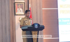 Pj Gubernur Buka Musrembang RKPD Kep. Babel 2024