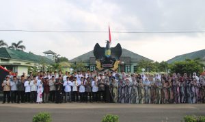 Kodim 0429/Lamtim Gelar Sholat Idul Fitri 1444 H