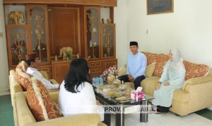 Jalin Silaturahmi di Lebaran Idul Fitri, Pj Gubernur Suganda Pandapotan Kunjungi Kabinda Babel