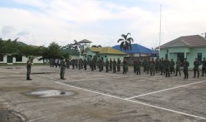 Kodim 0429/Lamtim Apel Kembali Cuti Lebaran Gelombang Pertama