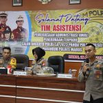 Remaja Di Maros Antusias Daftar Polisi,Polres Maros Terima Kunjungan TIM Asistensi Biro SDM