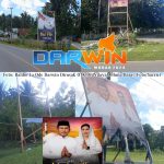 Dapat Dukungan Masif Dari Warga Mubar, Baliho Darwin Dirusak OTK