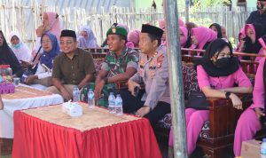 Kapolres Jeneponto Bersama Wakapolres, Sinergitas TNI Personil Kodim 1425/JP Usung Keranda Jenazah