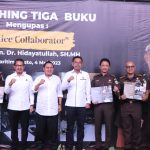 Persaja Launching Tiga Buku Mengupas “Justice Collaborator” Karya alm. Dr. Hidayatullah