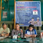 Satlantas Polres Bangka Barat Sosialisasi Lakukan Tilang Manual