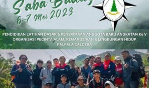 Palpala Caldera Gelar Diklatsar ke 5 di Baduy