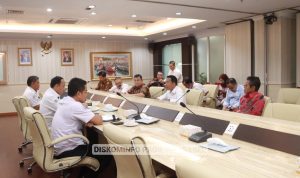 Gerak Cepat, Pj. Gubernur Suganda Pandapotan Bawa Permasalahan Pengerukan Muara Sungai dan TPI ke KKP RI