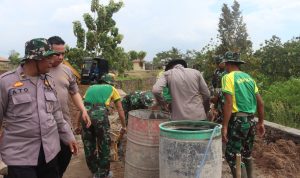 Hari Kedua, Sasaran Fisik TMMD ke-116 Kodim 0623/Cilegon Pengerasan Jalan Lapis Mencapai 7 Persen