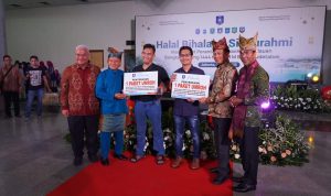 H. Herman Suhadi Ketua DPRD Provinsi Kepulauan Babel Hadiri Halal Bihalal Masyarakat Perantauan se-Jabodetabek di Jakarta