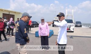 Pantau Gladi Bersih di Jembatan Emas, Pj Gubernur Suganda: Persiapan Sudah 90 Persen