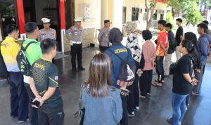 Pelepasan Tim Volly Polres Jeneponto, Wakapolres Jeneponto Ikutkan Bergelut Turnamen Kapolda Cup