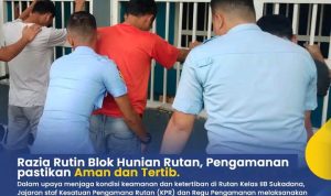 Jaga Kondisi Keamanan dan Ketertiban di Rutan, Jajaran KPR Giat Razia Rutin Bok Hunian