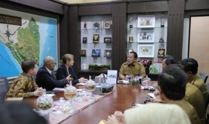 Gubernur Lampung, Arinal Djunaidi menerima Tim dari The Consulate United state of Amerika