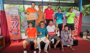 Perkuat Tim Tenis Kodim 1426 Takalar, Alamsyah Tampil Memukau pada Kejuaraan Bhayangkara Cup 2023