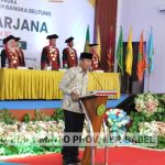 Pj Gubernur Ajak Wisudawan Unmuh Babel Jaga Integritas dan Membangun Daerah 