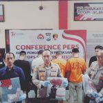 Polres Takalar Gelar Press Conference Hasil Operasi Sikat Lipu 2023