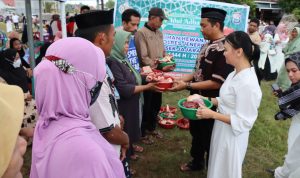 Rayakan Hari Raya Idul Adha 1444 H/2023M, Personil Polres Jeneponto Potong 48 Ekor Hewan Qurban