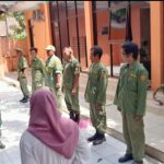 Babinsa Koramil 2301/Cilegon, Bintahwil Memberikan Pelatihan PBB