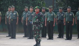 Upacara Bendera Mingguan Kodim 0429/Lamtim Tumbuhkan Jiwa Patriotisme Prajurit