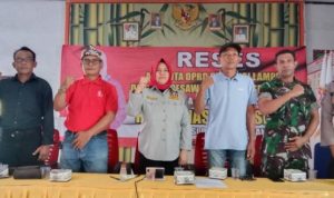 Hj Nurhasanah Anggota DPRD Provinsi Lampung Gelar Reses di Desa Kresno Mulyo