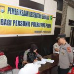 Polres Jeneponto Laksanakan Rikkes Berkala, Cek Kesehatan Personil