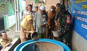 Lurah Bulakan Laksanakan Peletakan Batu Pertama Jambanisasi