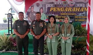 Kunjungi Kodim 0432/Basel, Danrem 045/Gaya Tegaskan TNI Harus Bersikap Netral