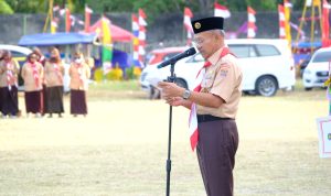 Bupati H. Iksan Iskandar Hadiri Giat Keterampilan Sosial, Peringati Hari Pramuka