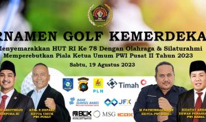 Turnamen Golf Kemerdekaan Piala Ketum PWI Pusat II Siap Digelar Di Belitung 