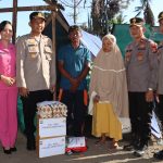 Polri Peduli, Polres Jeneponto Serahkan Tali Asih Bagi Korban Kebakaran di Desa Kalimporo