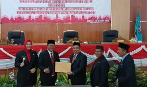 DPRD Bersama Pemkab Basel Tandatangani Nota Kesepakatan KUA-PPPA