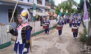 Lomba Gerak Jalan Indah Semarakkan HUT RI Tingkat Kecamatan Pasimarannu !