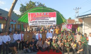 Langkah Perangi Narkoba, Polres Jeneponto Resmikan Posko Kampung Tangguh Bebas Narkoba