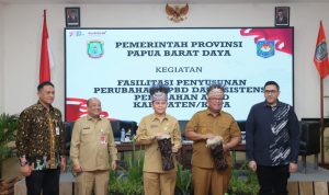 Tim Kemendagri Turun Langsung ke Papua Barat Daya, Monev Percepatan Realisasi APBD dan Asistensi Penyusunan Perubahan APBD