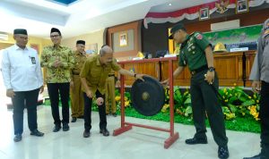 Bupati Jeneponto Hadiri Acara Sosialisasi dan Launching Kampung Moderasi Beragama 