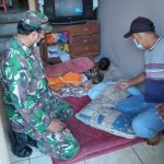 Babinsa Koramil 2301/Cilegon, Puan Ter Mendata Anak Gizi Buruk