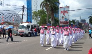 PAWAI BARIS BERBARIS SEMARAKKAN HUT KEMERDEKAAN RI YANG KE- 78