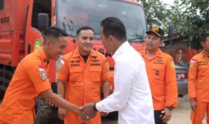 Pj Gubernur Suganda Kunjungi Pos Unit Siaga SAR dan Damkar Kabupaten Bangka Selatan 