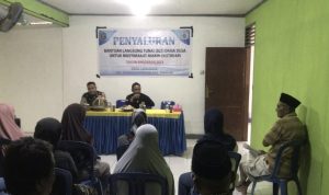 Kegiatan Penyaluran BLT DD Lengkese Kemiskinan Ekstrem Tahap Bulan Juli-September Tahun 2023