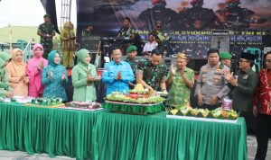 Kodim 0429/Lamtim Gelar Syukuran dan Panggung Prajurit Peringatan HUT TNI ke-78