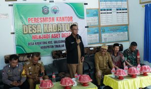 Pj. Bupati Takalar Resmikan Kantor Desa Kadatong dan Sah Menjadi Aset Desa